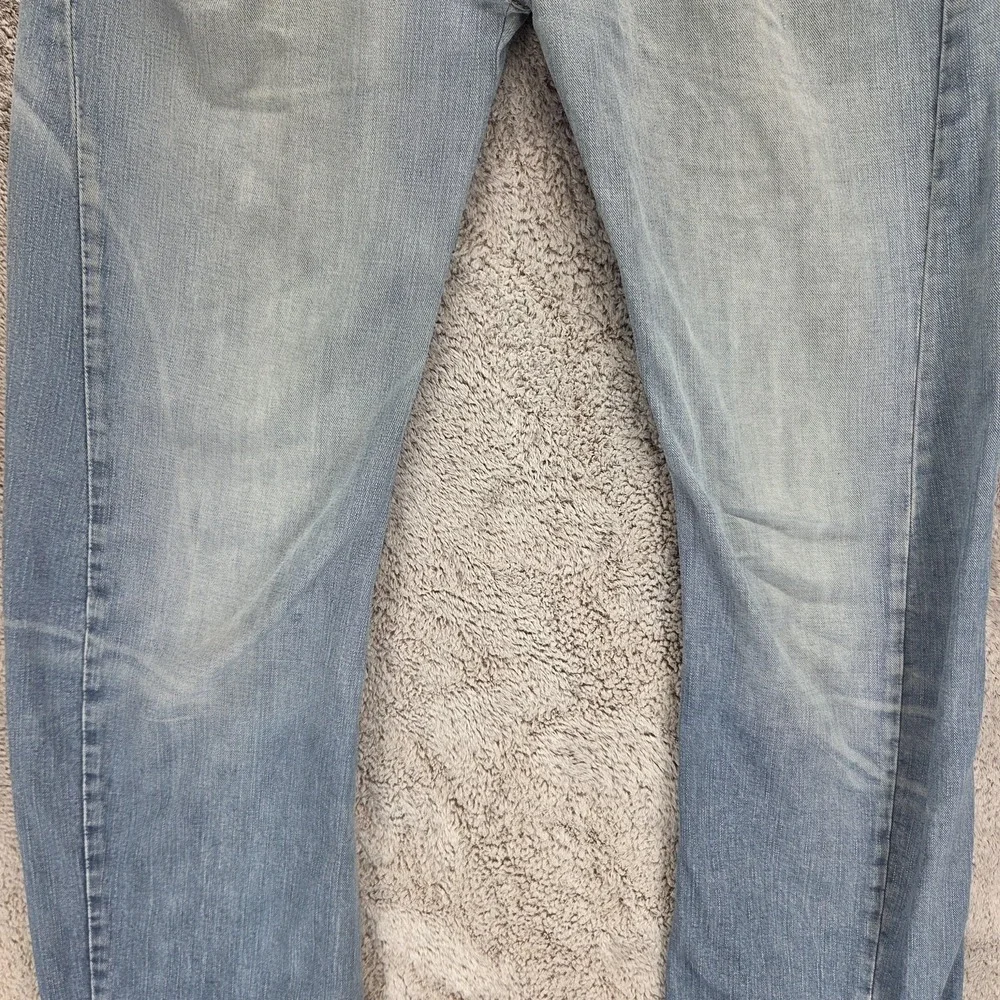 Vintage Levis Engineered Jeans Mens 34x34 Blue Light Wash Twisted Button Fly